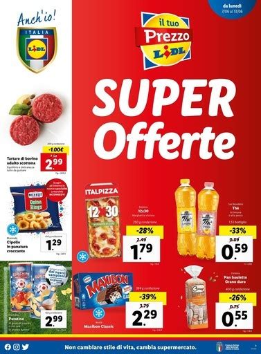 Volantino Lidl a San vitaliano: offerte e negozi 